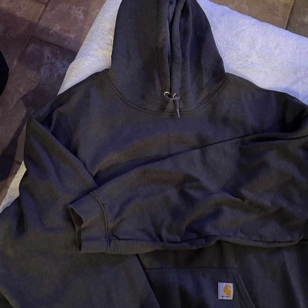 Carhartt Dark Gray Loose Fit Hoodie